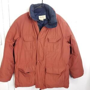 Eddie Bauer Coat Mens XL Gore Tex Ridge Line Goosedown Removable Hood Heavy
